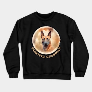 Malinois Faihtful Guardian Crewneck Sweatshirt